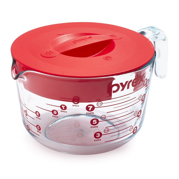 Pyrex 8Cup Measuring Cup with Lid Sur La Table