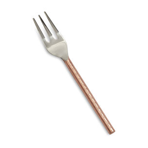 Hammered Copper Appetizer Fork