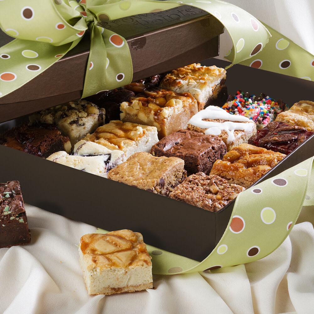 Brownie Points Baby Brownies Sweet 16 Gift Box Sur La Table