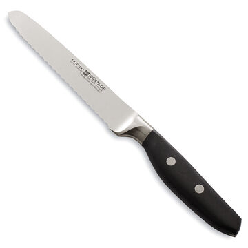 W&#252;sthof Epicure Slate Serrated Utility Knife, 5&#34;