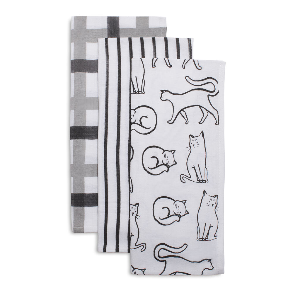 Flour Sack Kitchen Towels Set Of 3 Sur La Table
