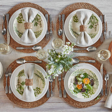 Acacia Wood Serving Bowl