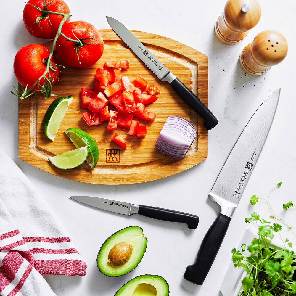 Zwilling J A Henckels Four Star 3 Piece Knife Set Sur La Table