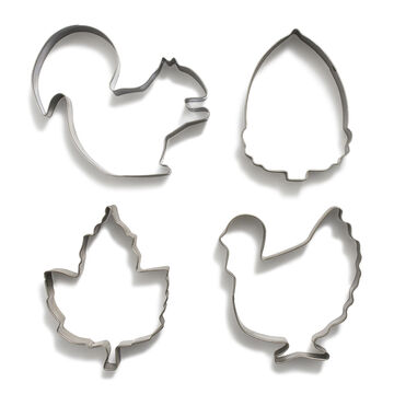 Harvest Cookie Cutters, Set of 4