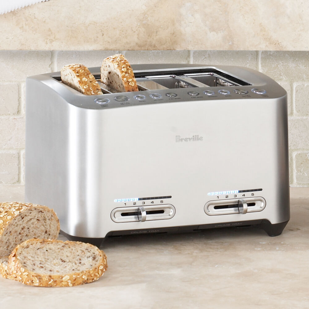 Breville DieCast Toaster, 4Slice Sur La Table