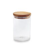 Glass Canister with Olivewood Lid Glass Canister with Olivewood Lid