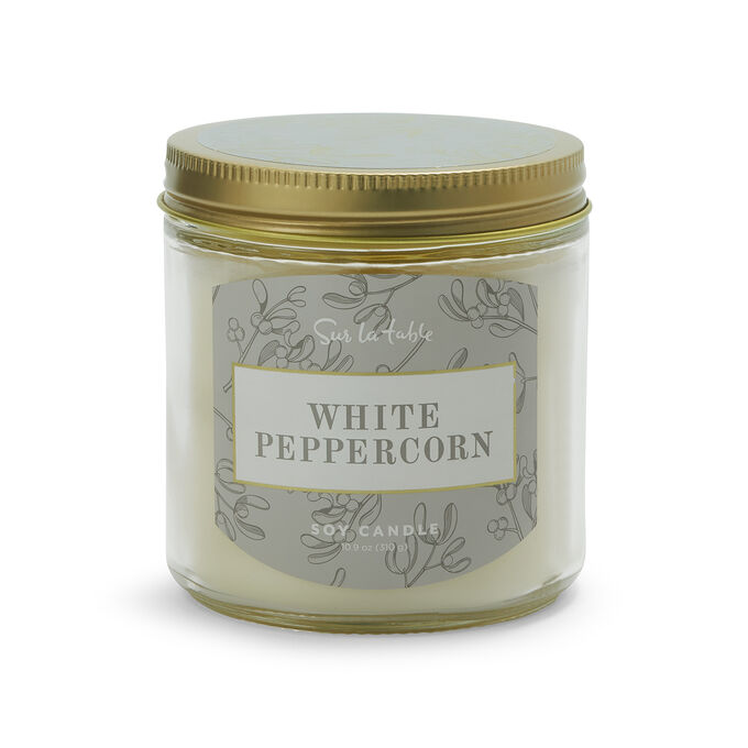 White Peppercorn Candle