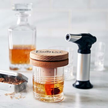 Foghat Glass Topper Cocktail Smoking Kit