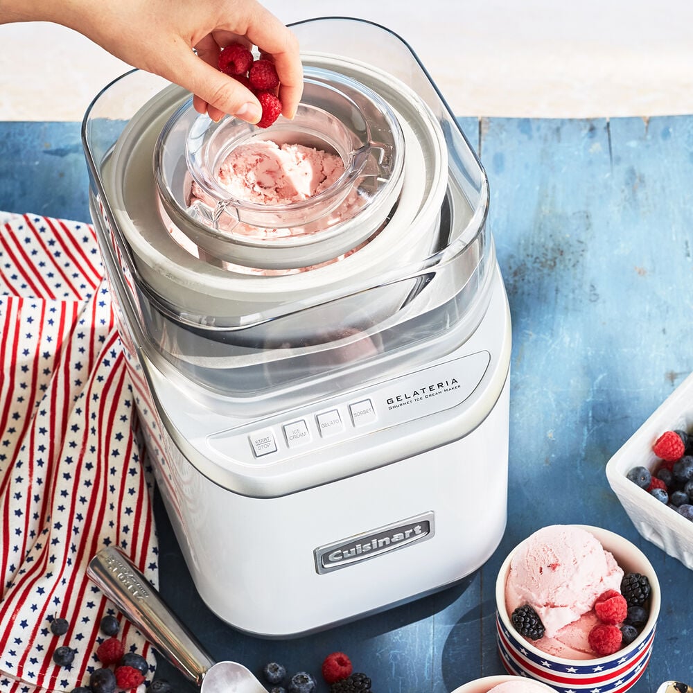 Cuisinart ice cream maker how long to freeze the bowl Cuisinart Gelateria Ice Cream Maker Sur La Table