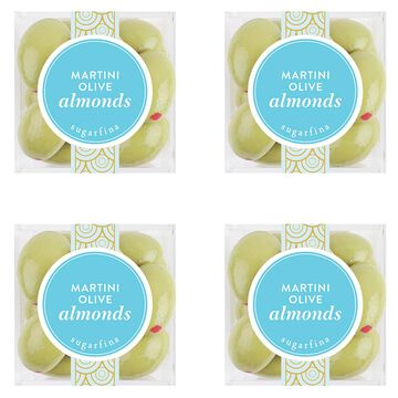 Sugarfina Martini Olive Almonds, Small Set of 4