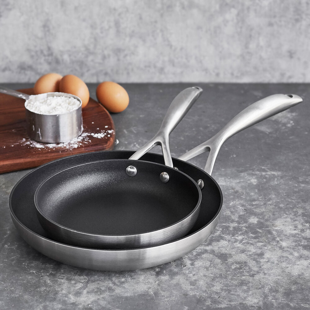 Scanpan Cs 8 10 25 Skillets Set Of 2 Sur La Table