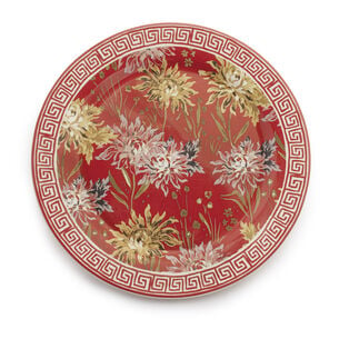 Sur La Table Lunar New Year Floral Dinner Plate