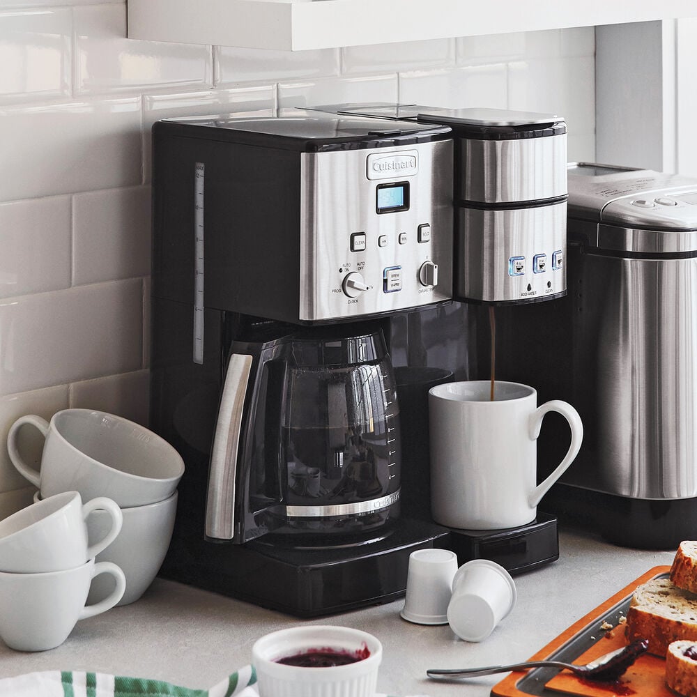 Cuisinart Coffee Center 12 Cup Coffee Maker And Single Serve