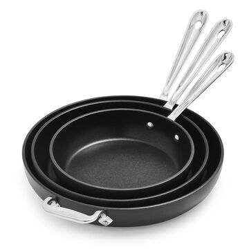 All-Clad HA1 Nonstick Set of 3 Skillets, 8", 10" and 12"