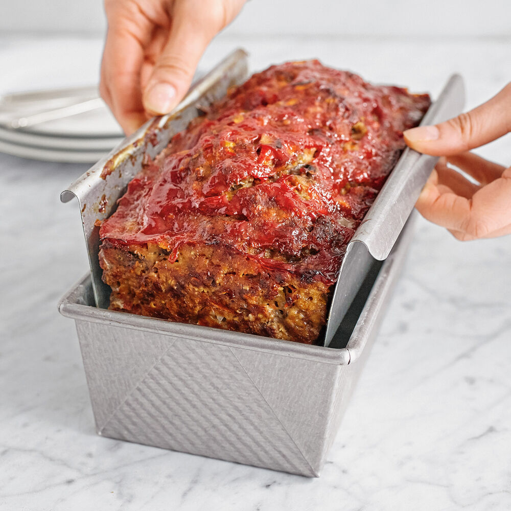 Sur La Table Platinum Pro Meat Loaf Pan with Insert Sur La Table