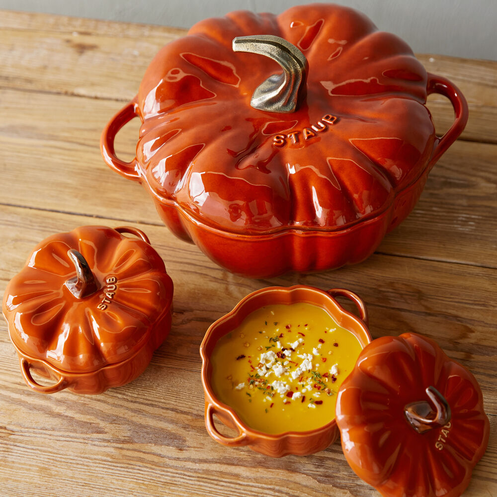 Staub Pumpkin Cocotte, 3.5 qt. Sur La Table