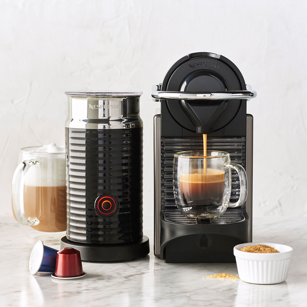 Nespresso Pixie by Breville Espresso Machine with Aeroccino Milk