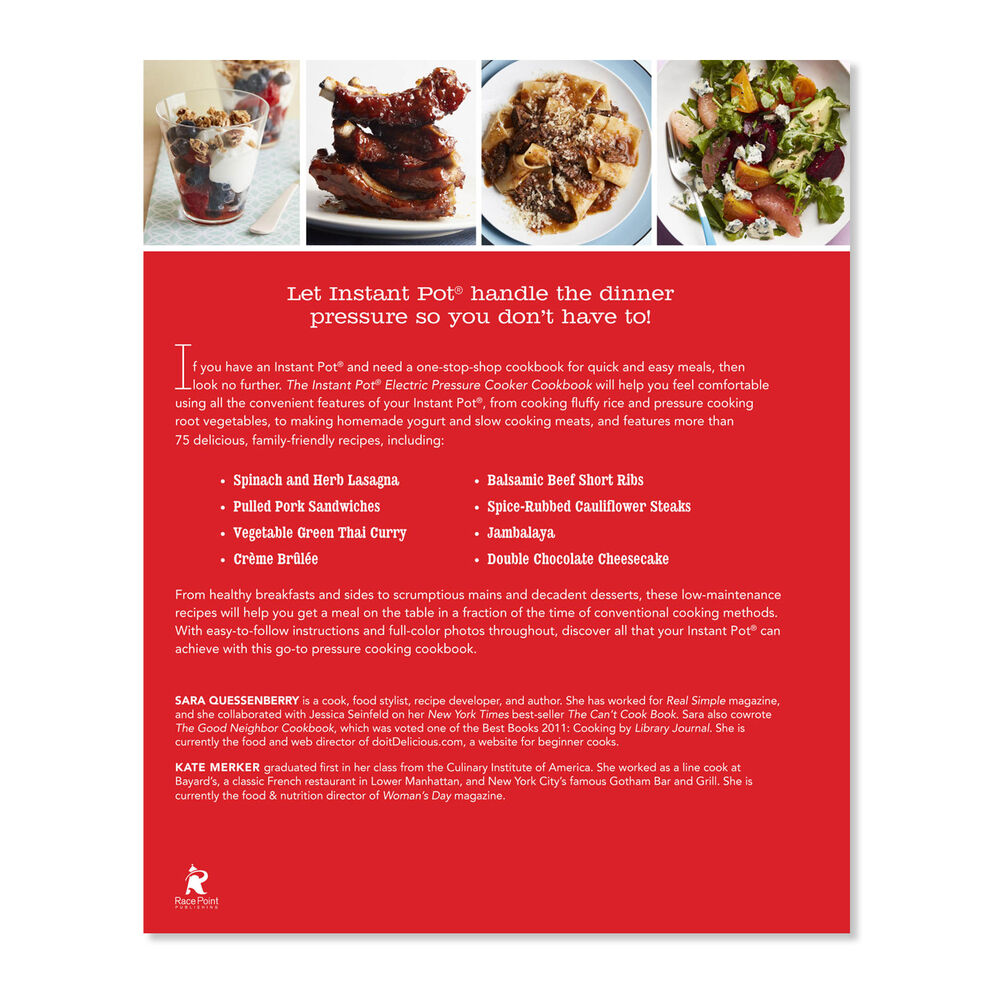 Instant Pot Electric Pressure Cooker Cookbook Sur La Table