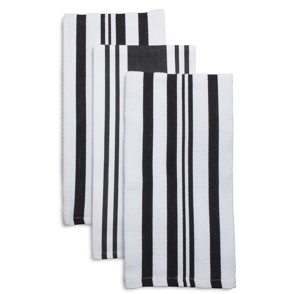 Striped Kitchen Towels 28 X 20 Set Of 3 Sur La Table