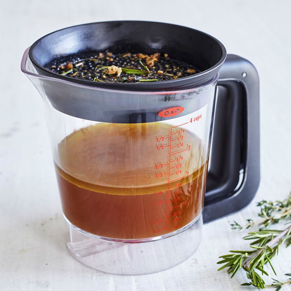 Oxo Good Grips Good Gravy Fat Separator 4 Cup Sur La Table