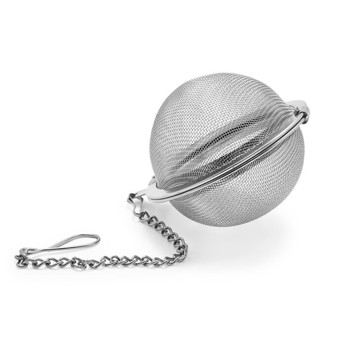 Stainless Steel Sphere Mesh Infuser Spice Ball Tea Strainer 2 Inch Dia