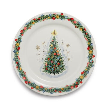 Merry Christmas Tree 12-Piece Dinnerware Set 