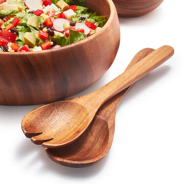 Acacia Wood Serving Bowl