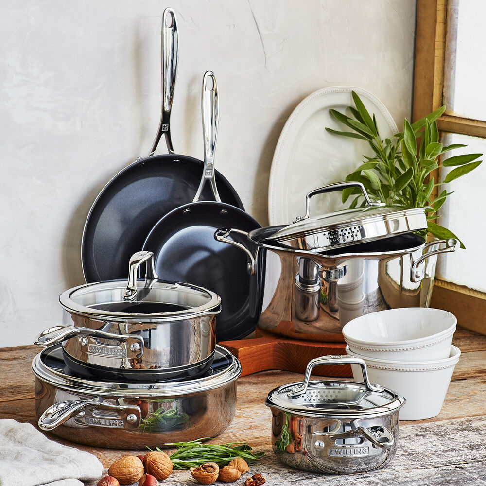 Zwilling Clad X3 10Piece Cookware Set Sur La Table