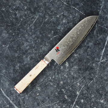 Miyabi Birchwood Santoku Knife, 7&#34;