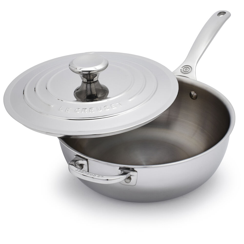 Le Creuset Stainless Steel Saucier Sur La Table