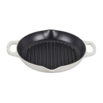 Le Creuset Deep Round Grill Pan, 9.75&#34; 