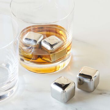 Sur La Table Stainless Steel Chilling Cubes, Set of 4