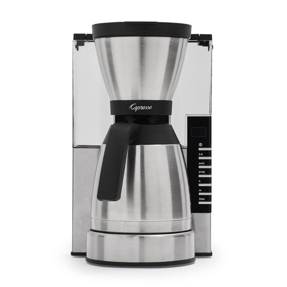 Capresso 10Cup Rapid Brew Coffee Maker with Stainless Steel Thermal