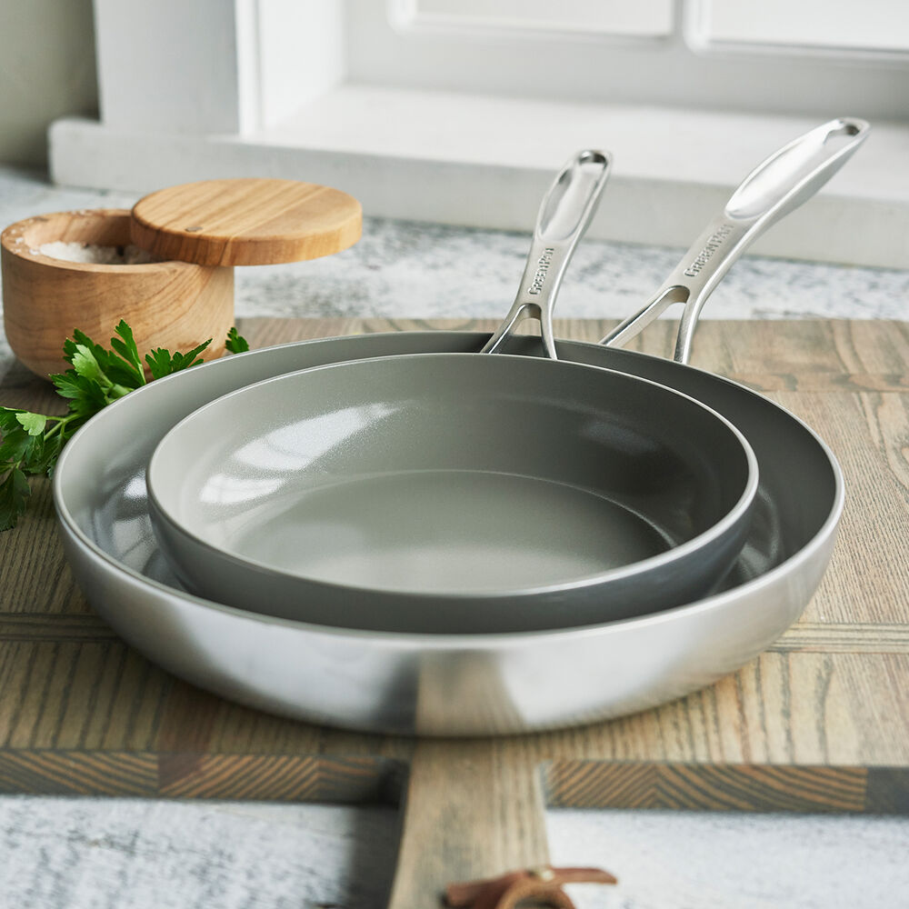 GreenPan Diamond + Evershine Skillet | Sur La Table