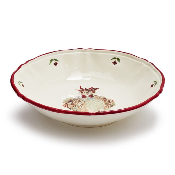 Jacques P&#233;pin Collection Chicken Pasta Serving Bowl