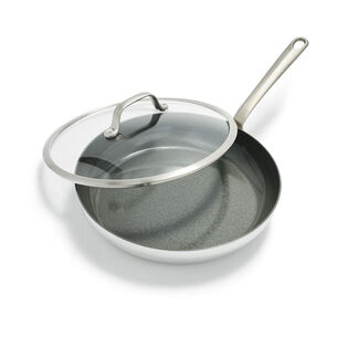 GreenPan Craft Steel Nonstick Skillet with Lid, 12"