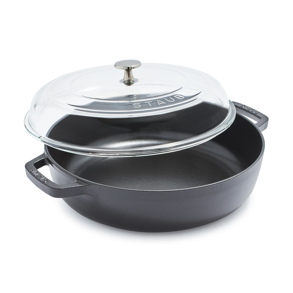 Staub Universal Deluxe Pan with Glass Lid, 4 qt. Sur La Table