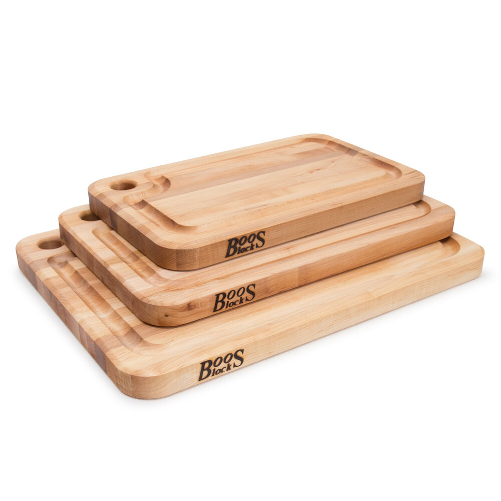 John Boos Edge Grain Maple Prestige Cutting Boards Sur La Table