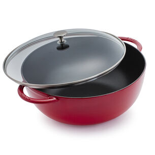 Staub Le Grande Oven with Glass Lid, 7.4 qt.