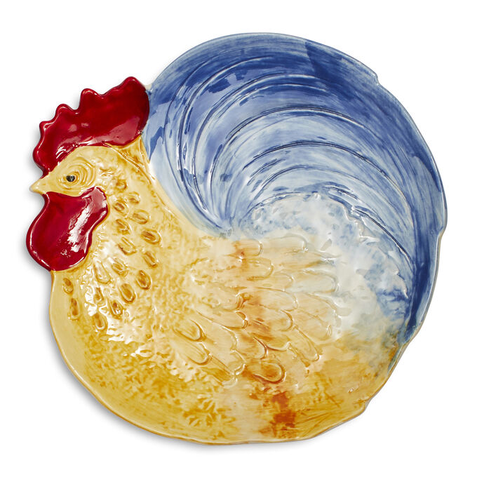 Jacques P&#233;pin Collection Figural Chicken Plate