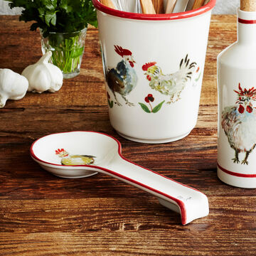 Jacques P&#233;pin Collection Chicken Spoon Rest
