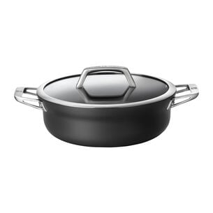 Zwilling Motion Hard-Anodized Aluminum Nonstick Chef&#8217;s Pan, 4 qt.