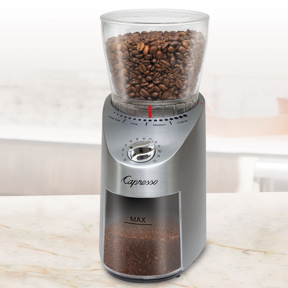 Capresso Infinity Plus V2 Conical Burr Grinder | Sur La Table