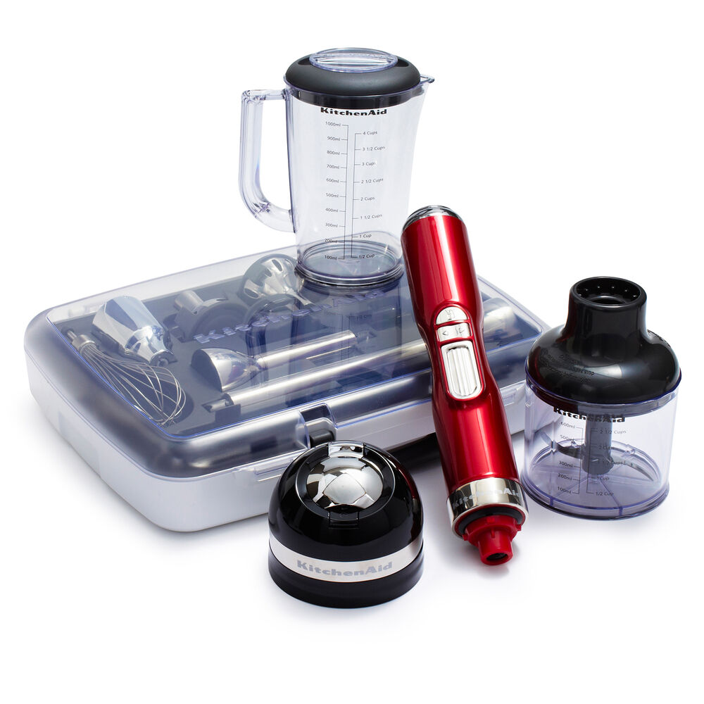 Kitchenaid Pro Line Cordless Hand Blender Red