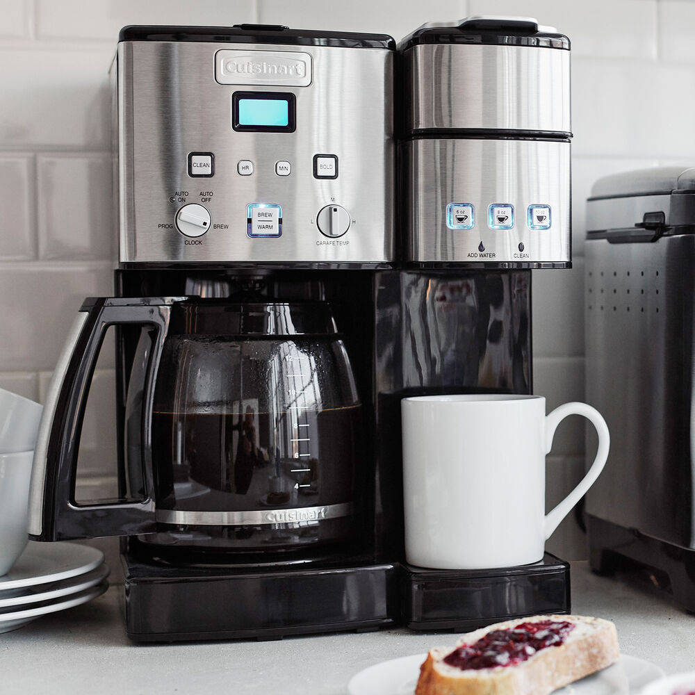 Cuisinart Coffee Center 12-Cup Coffee Maker and Single-Serve Brewer