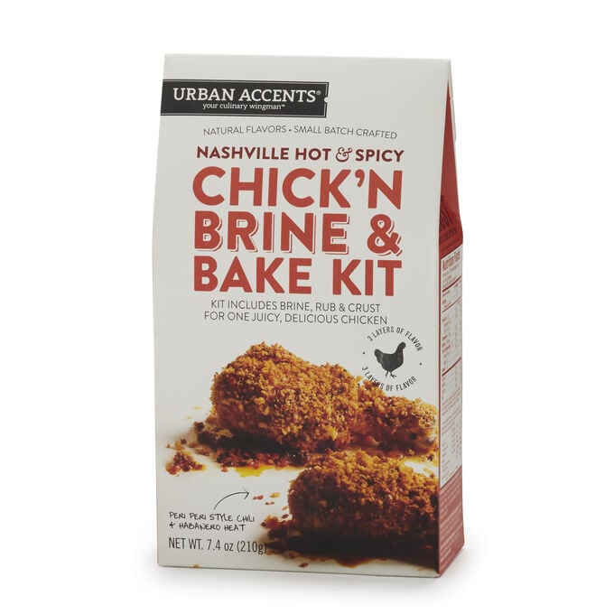 Nashville Hot and Spicy Brine & Bake Chicken Kit
