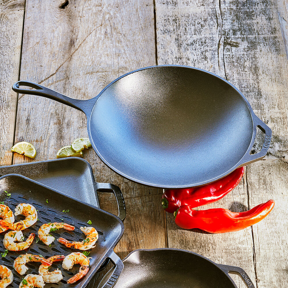 Lodge Chef Collection StirFry Pan, 12" Sur La Table