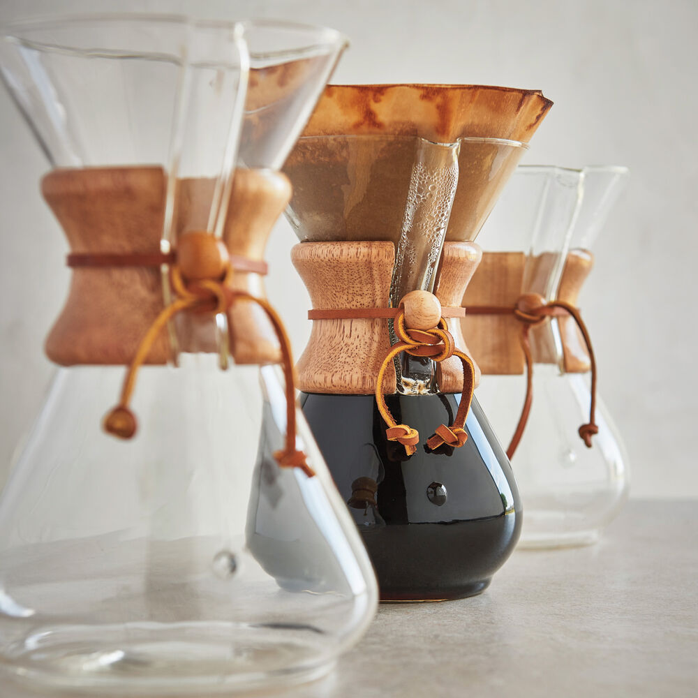 Chemex Classic Series Drip Coffee Glass Coffee Makers Sur La Table