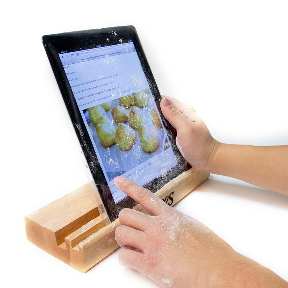 john boos co edge grain cutting boards with tablet stands