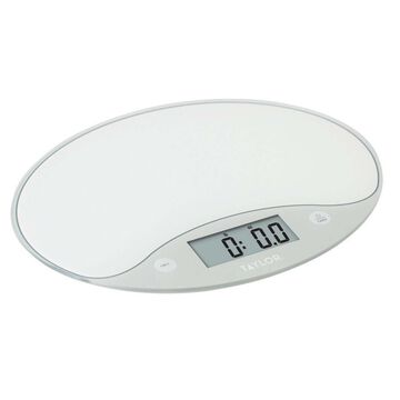 Taylor Oval Digital Kitchen Scale, 11 lb.